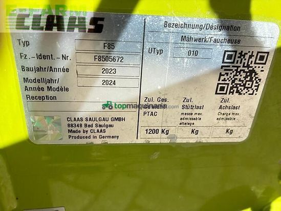 Cortacésped manual - Claas - disco 3200 c contour