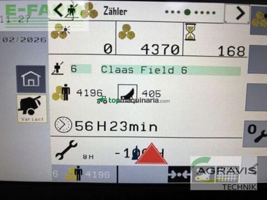 Empacadora gigant - Claas - variant 480 rc pro