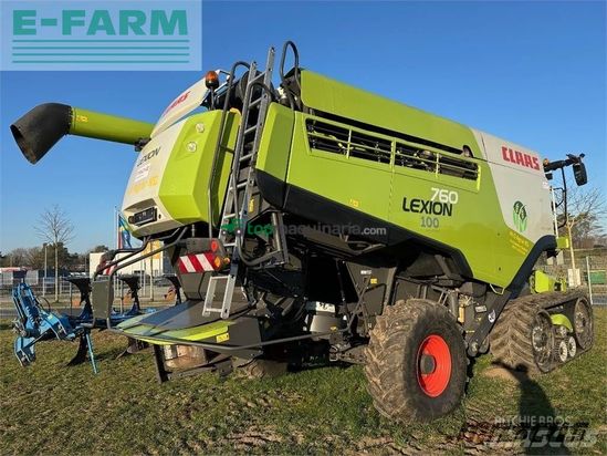 Cosechadora de Cereal - Claas - lexion 760 tt