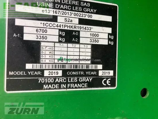 Empacadora gigant - John Deere - c441r