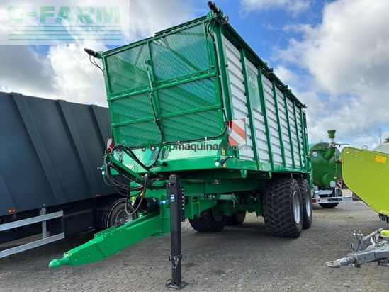 Remolqu agrícola - Tebbe - st 450 tandem silotrailer