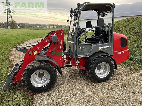 Minicargadora - Weidemann - 1380 mit stvzo / 30km/h/ euroaufnahme