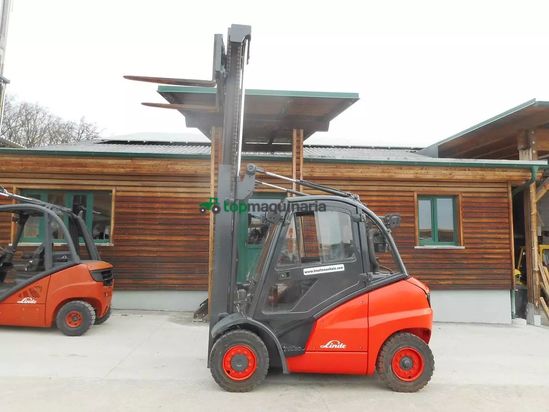 Elevadora - Linde - h40d mit vollkabine + rußfilter + seitenschieber