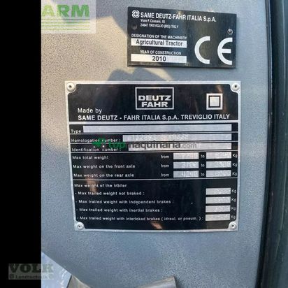 Tractor agrícola - Deutz-Fahr - agrotron k 410