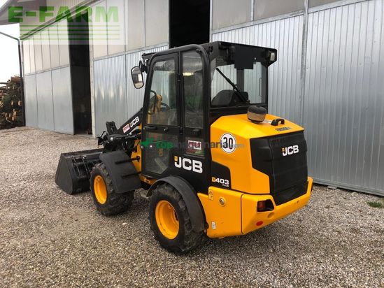 Minicargadora - JCB - 403 mit kabine, euro, 50ps, hohe hubhöhe