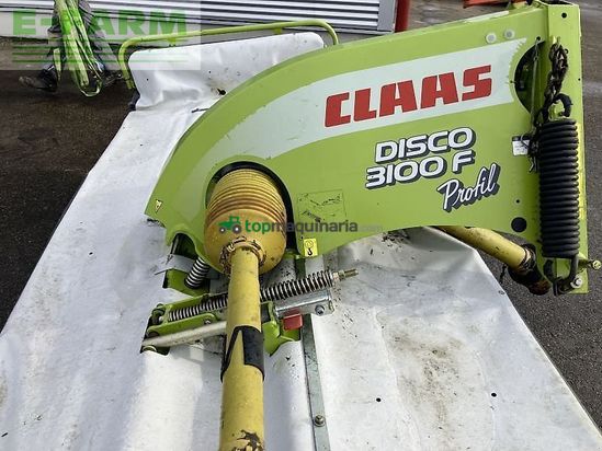 Cortacésped manual - Claas - disco 3100 f profil