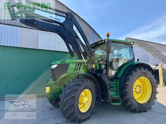 Tractor agrícola - John Deere - 6215r autopower + quicke q7m - fkh fzw