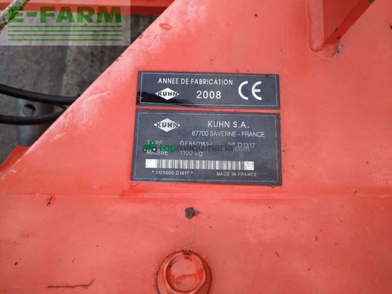 Henificador - Kuhn - gf 8501 mh digidrive