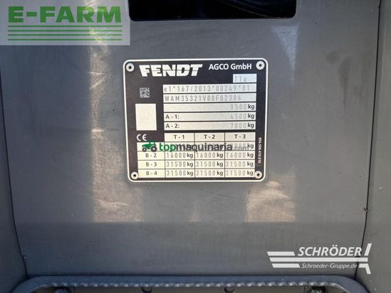 Tractor agrícola - Fendt - 313 gen4 profi plus | cargo 4x/75 | rtk