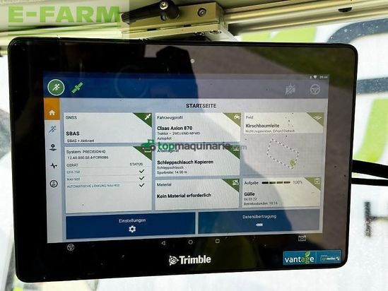 Tractor agrícola - Claas - axion 870