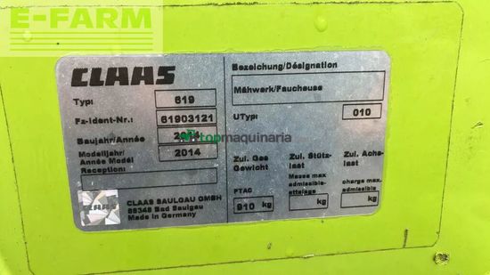 Cortacésped manual - Claas - disco 3500