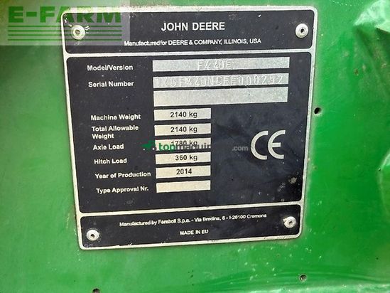 Empacadora gigant - John Deere - f 440 e