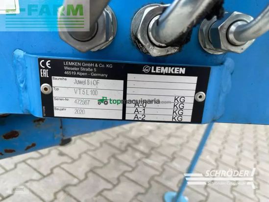 Arado - Lemken - juwel 8 i v t 5 l 100
