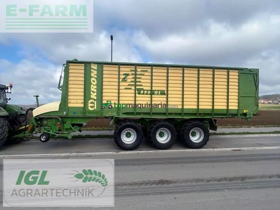 Remolqu agrícola - Krone - zx 550 gl