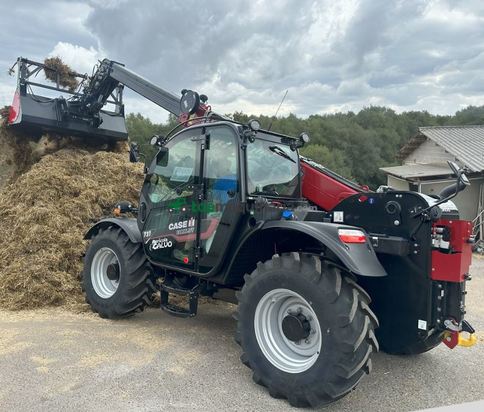 Cazo cocodrilo desensilador para tractor y telescópica