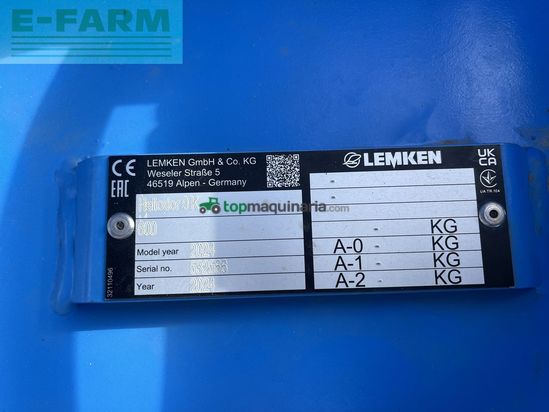 Grada de disco - Lemken - heliodor 9k/600