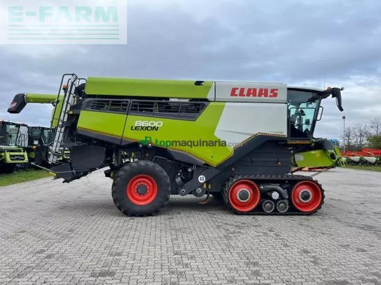 Cosechadora de Cereal - Claas - lexion 8600 terra trac