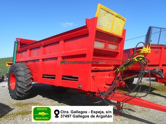 Remolque esparcidor - Fabricacion artesanal - 15,30 T