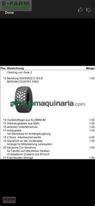 Remolqu agrícola -  - hl2100t