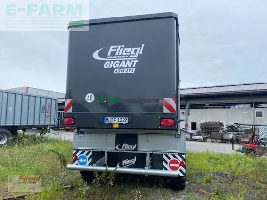 Cinta transportadora de forraje - Fliegl - asw 271 compact fox