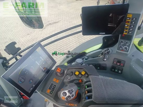 Tractor agrícola - Claas - axion 870 cmatic cebis + mx frontlader t 418