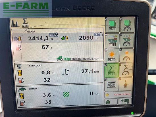 Cosechadora de Cereal - John Deere - 8500i prodrive 40 km/h solo