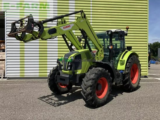 Tractor agrícola - Claas - arion 430 panoramic + fl 100 c
