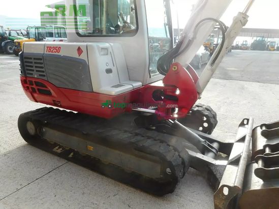 Excavadora - Takeuchi - tb 250 mit powertilt + hydr. sw + 4 löffel