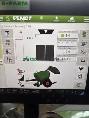 Empacadora gigant - Fendt - rotana 160 v xtra