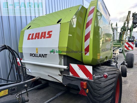 Empacadora gigant - Claas - rollant 455
