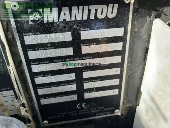 Telescopica - Manitou - mlt737-130 ps+