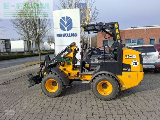 Minicargadora - JCB - 403 plus mit klappdach