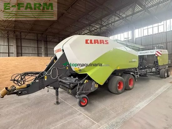 Empacadora gigant - Claas - quadrant 3200 rc mit tst quadro pac