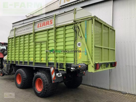 Remolqu agrícola - Claas - quantum 5800 p