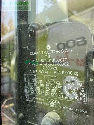 Tractor agrícola - Claas - arion 660