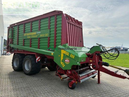 Cinta transportadora de forraje - Strautmann - giga-vitesse cfs 3602 do