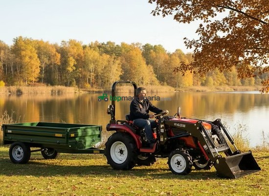 Tractor agrícola NUEVO. Motor Mitsubishi DIESEL 30 CV 4 CILINDROS 4WD