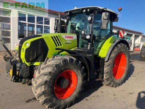 Tractor agrícola - Claas - arion 660 cmatic cebis cemis 1200 *rtk*