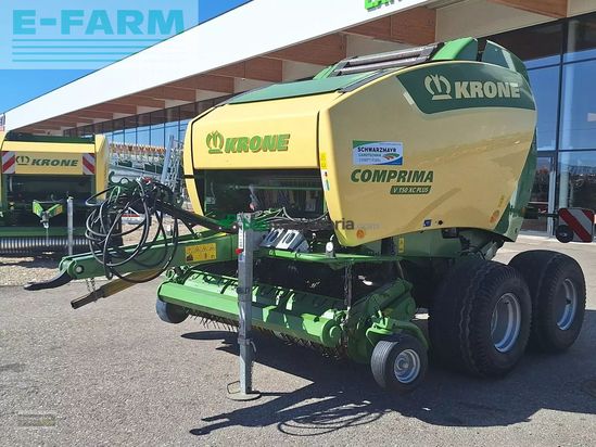 Empacadora gigant - Krone - comrima v 150 xc plus tandem