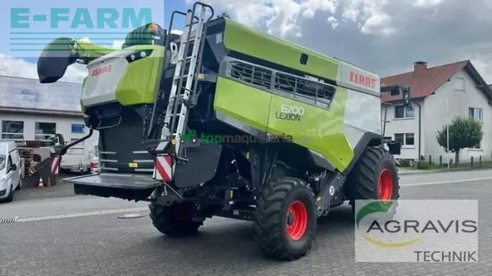 Cosechadora de Cereal - Claas - lexion 6700