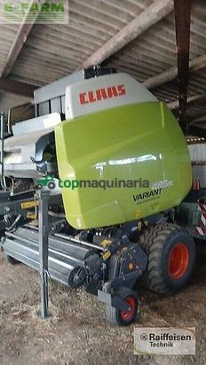 Empacadora gigant - Claas - variant 485 pro rc
