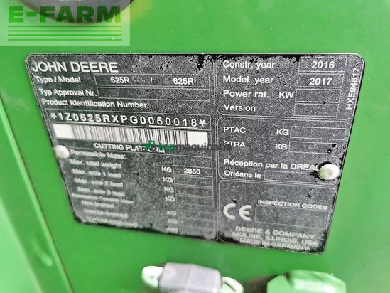 Cosechadora de Cereal - John Deere - t660i prodrive 30 km/h