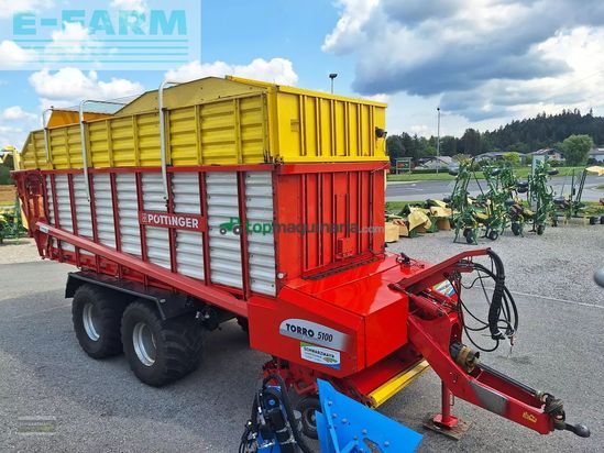 Remolqu agrícola - Pöttinger - torro 5100 d