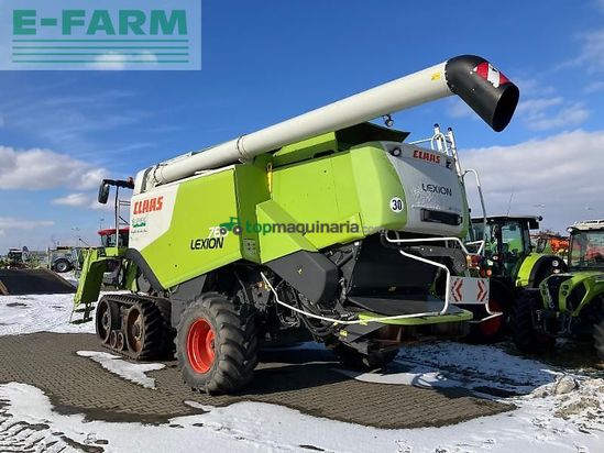 Cosechadora de Cereal - Claas - lexion 760 terra trac