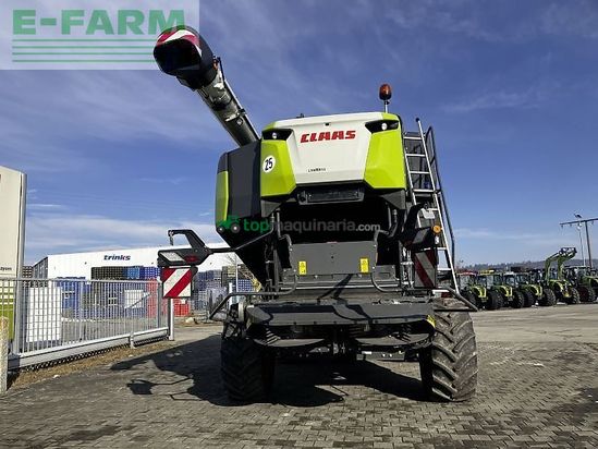 Cosechadora de Cereal - Claas - trion 750 + v770