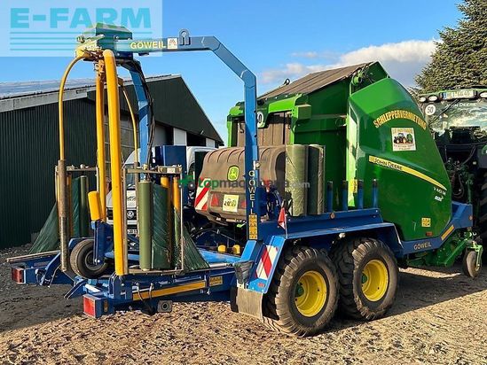 Empacadora gigant - John Deere - v461m mit göweil g5040