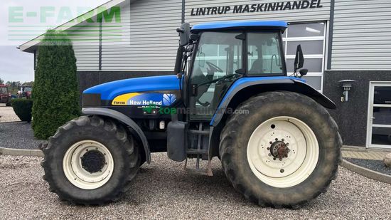 Tractor agrícola - New Holland - tm190 ss med frontlift
