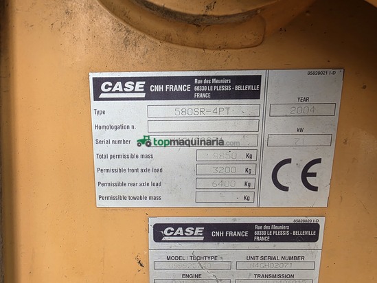 Retroexcavadora - 580 SUPER R