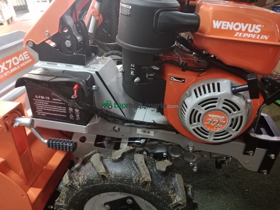 Desbrozadora de ruedas 