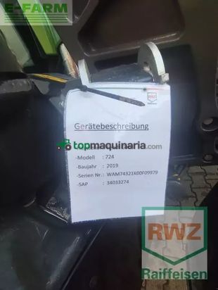 Tractor agrícola - Fendt - 724 vario